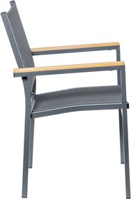 Conjunto Jardim 74615/74616 (mesa + 6 cadeiras | metal + polipropileno)