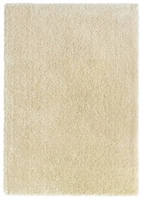 Tapete shaggy de pelo alto com 50 mm 120x170 cm bege