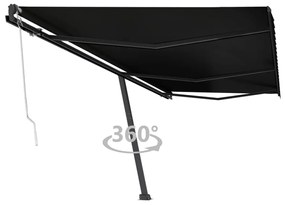 vidaXL Toldo automático independente 600x300 cm antracite