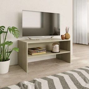 Móvel de TV 80x40x40 cm derivados de madeira carvalho sonoma