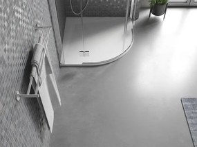 Mexen Bert base de duche semicircular SMC 80 x 80 cm, branco - 4KR108080