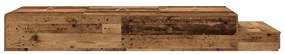 Cama Baú Madeira Envelhecida 80x200 cm
