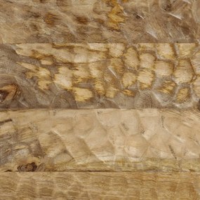 Móvel de apoio 60x33x75 cm madeira de mangueira maciça