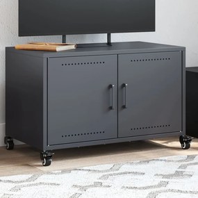 Móvel de TV 68x39x43,5 cm aço antracite