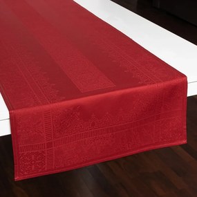 47x150 cm - Caminho de mesa 100% algodão jacquard