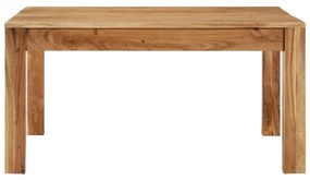 Mesa de centro 80x80x40 cm madeira de acácia maciça