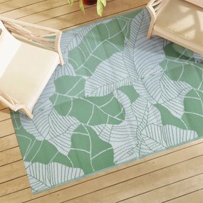 Tapete de exterior 140x200 cm ARAKIL PP verde