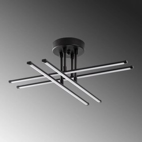 Candeeiro de Teto Exhaust – Preto – 61x22x61 cm
