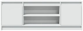 Móvel de TV com luzes LED derivados de madeira branco