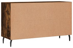 Aparador 100x36x60 cm derivados de madeira carvalho fumado