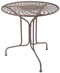 411501 Esschert Design Mesa em metal estilo inglês antigo MF007