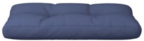 Almofadão para sofá de paletes 80x40x12 cm tecido azul marinho