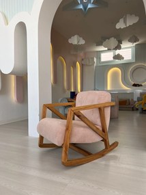 Cadeira Wing NiniMini – Rosa – 75x62x52 cm