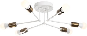 Candeeiro Chandelier Sparrow – Branco – 60 x 60 cm
