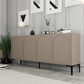 Console Lyon – Atlas Black – 180 cm x 79 cm x 35 cm