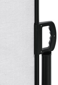 Toldo lateral retrátil 160x1200 cm branco