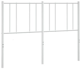 Cabeceira de cama 160 cm metal branco