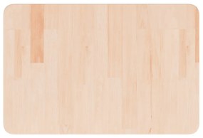 Bancada p/ casa de banho 60x40x1,5 madeira maciça não tratada