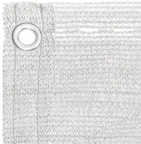 Tela de varanda 75x300 cm PEAD branco