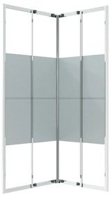 Cabine de duche ESG 80x70x180 cm