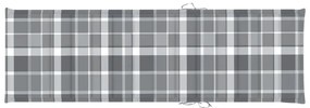 Espreguiçadeira de jardim com almofadão madeira acácia maciça