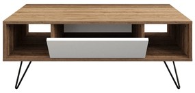 Mesa de Centro Mistico – Nogueira Branca – 120x45,6x60 cm