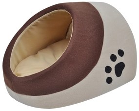 vidaXL Ninho para gato em lã de poliéster quente L