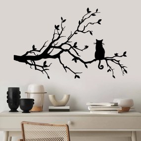 Acessório de Parede Decorativo Model-974 – Preto – 80 x 50 cm