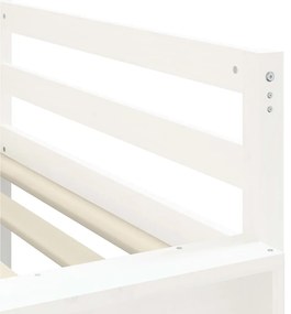Cama alta p/ criança c/ cortinas 90x200 cm pinho maciço azul