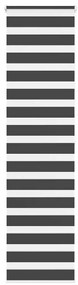 Cortina de zebra 55x200 cm largura do tecido 50,9 cm poliéster