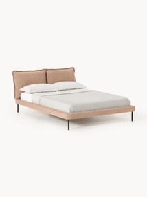 Teddy Bouclé Upholstered Bed Amelia