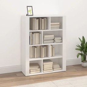 vidaXL Aparador 80x30x106 cm derivados de madeira branco