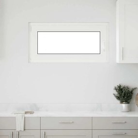 vidaXL Janela de porão "RISOR" 100x50 cm oscilobatente DIN esquerda antracite