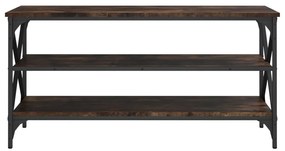 Móvel de TV 100x40x50 cm derivados de madeira carvalho fumado