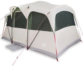 Tenda Familiar vidaXL com Janelas Cúpula Verde para 10 Pessoas Imperme