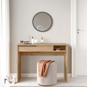 Mesa de Maquilhagem ON18 – Nogueira – 100x75x44,5 cm