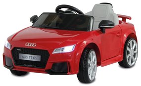 Carro elétrico infantil a bateria 12V Audi TT RS Vermelho