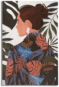 IMPRESSÃO PINTURA SENHORA SELVA -B- 80X2,8x120
