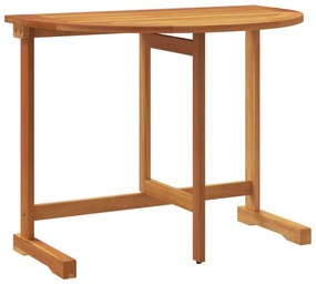 3 pcs conjunto jantar dobrável p/ jardim madeira acácia maciça