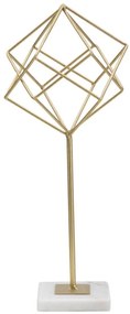 ESCULTURA CUBO 16X18X41,5 CM