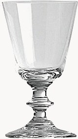 Copos de vinho branco em cristal France, conjunto de 12