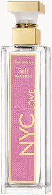 Água de perfume 5th Avenue NYC Love (óleo de tangerina, peónia rosa, patchouli), 75 ml