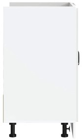 Armário baixo lavatório Kalmar branco alto brilho 80x46x81,5 cm