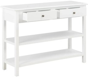 Aparador 110x35x80 cm MDF branco