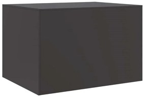 Mesa de centro 67x50x44 cm aço preto