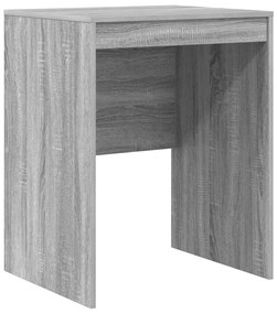 Escrivaninha Cinza sonoma Aglomerado de partículas 60 x 50 x 76 cm