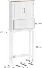 Armário de Casa de Banho para Sanita/Máquina de Lavar Málaga - Design