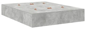 Estrado de Cama Cinza Concreto 150x200 cm