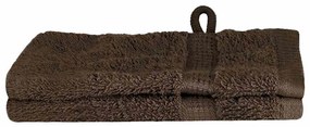 Panos de prato 2 pcs Castanho 15 x 21 cm Algodão
