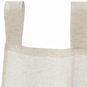 Cortinas com cortinas 2 pcs Areia 140 x 225 cm Poliéster